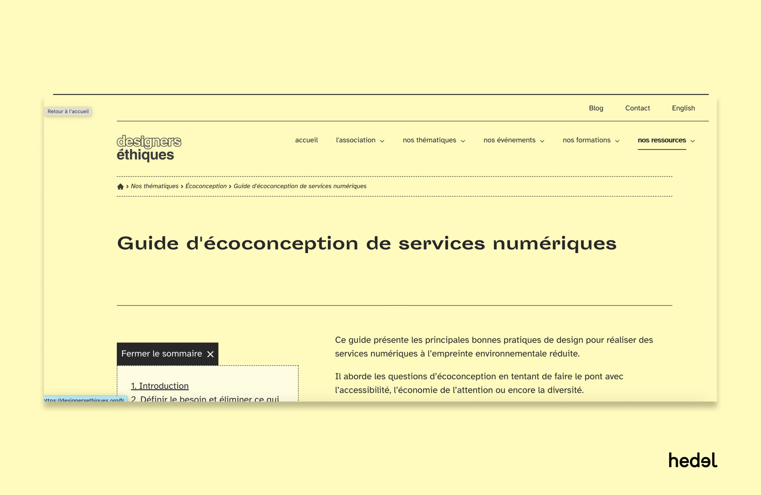 eco-conception, numérique, guide, conseil, aide