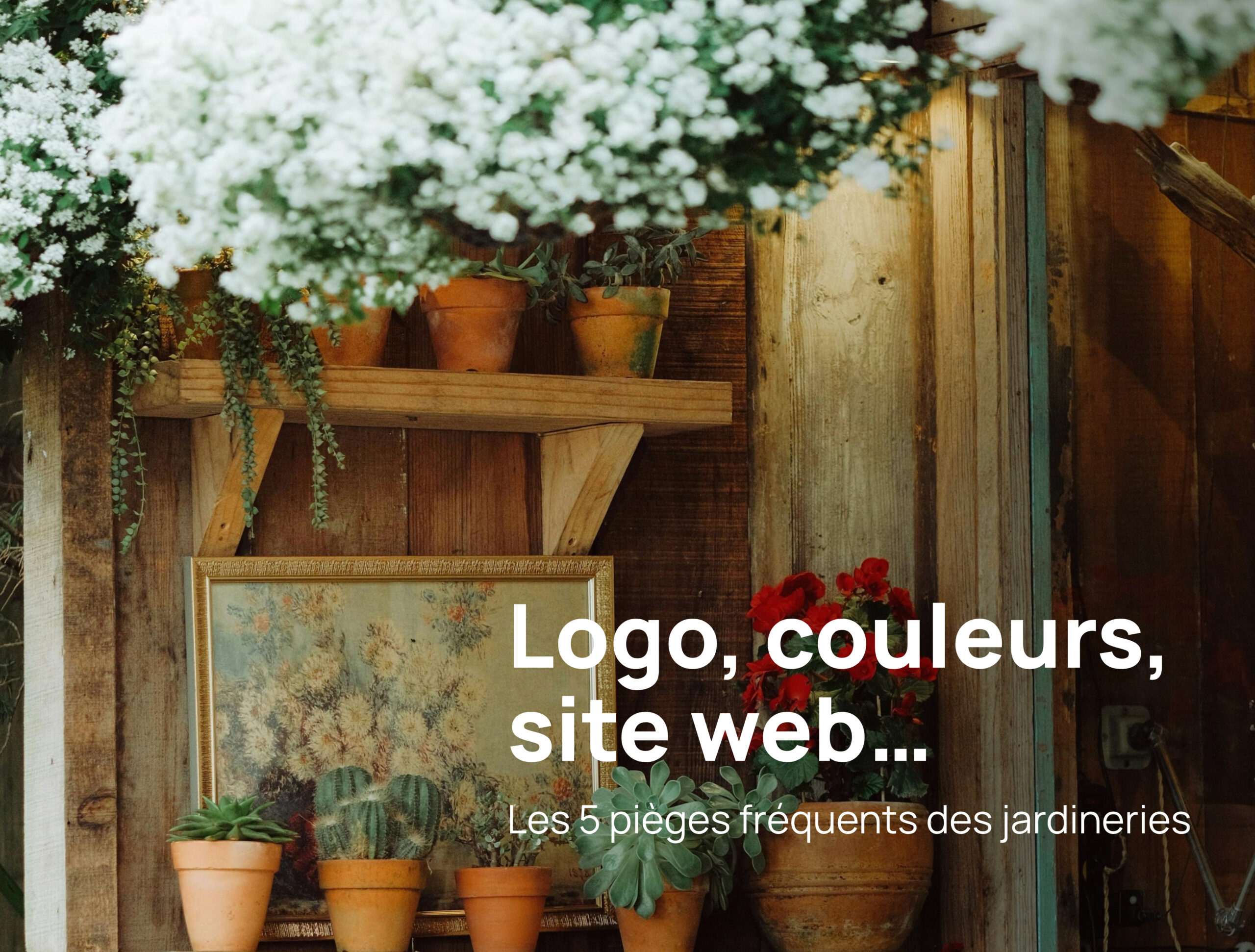 Identité visuelle pour une jardinerie : 5 erreurs à éviter